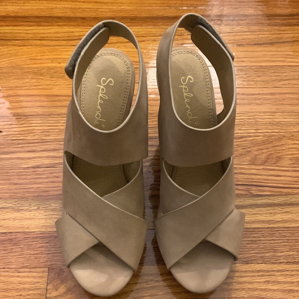 Splendid Jess Wedge sandals- size 8